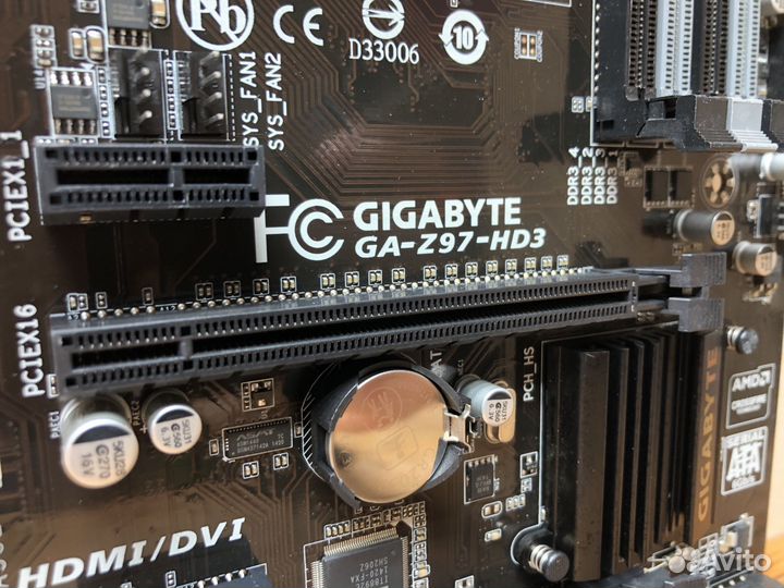 Gigabyte GA-Z97-HD3 LGA1150