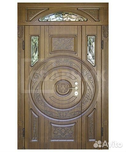 Входная дверь с и элементами ковки на заказ