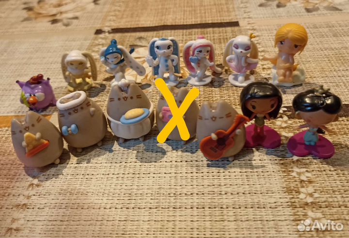 Коты пушин, зайки пиглет чупа чупс обмен