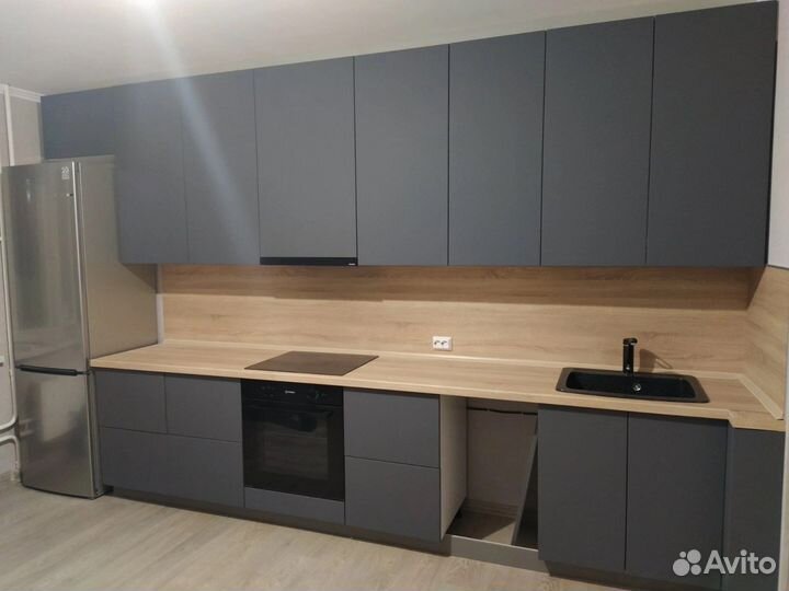 Кухонный гарнитур с мдф фасадами на заказ