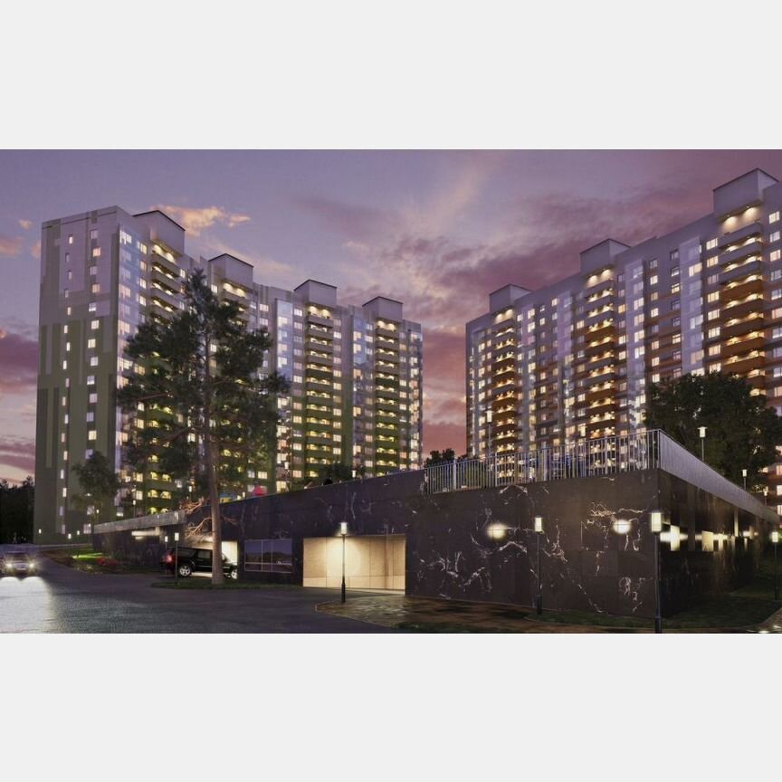 1-к. квартира, 40,9 м², 11/17 эт.