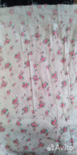 Отрезы ткани разные