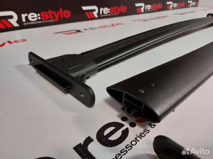 Рейлинги поперечные Lexus RX330 Черные N2088