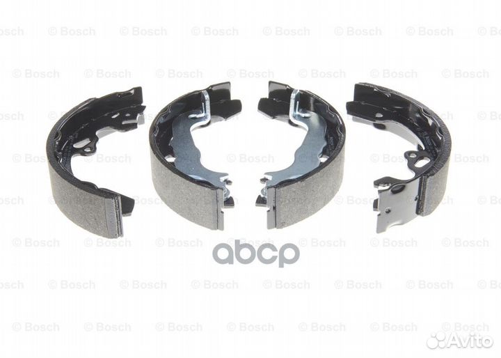 Колодки тормозные барабанные зад 09864876