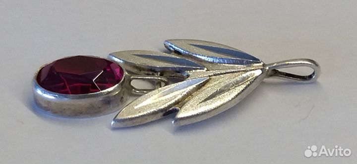 Кулон, подвеска серебро 916 проба (звезда). корун