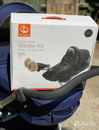 Зимний набор для коляски. Stokke winter kit