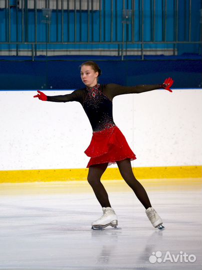 Платье для фигурного катания рост 164-170