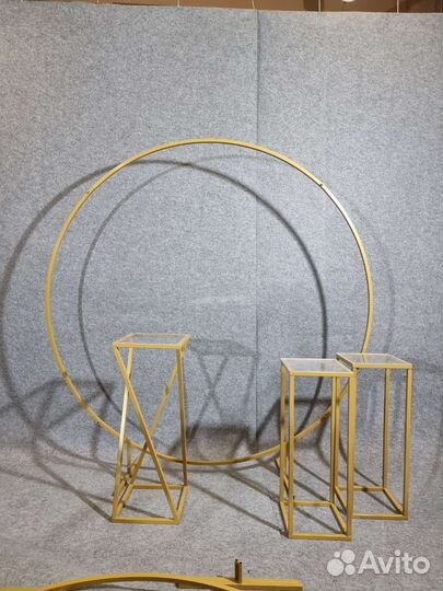 Металлический каркас круглый