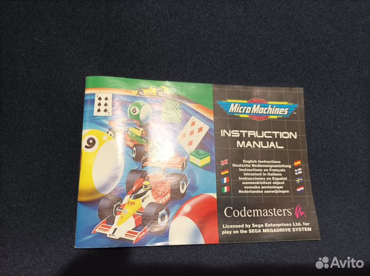 Micro Machines sega mega drive