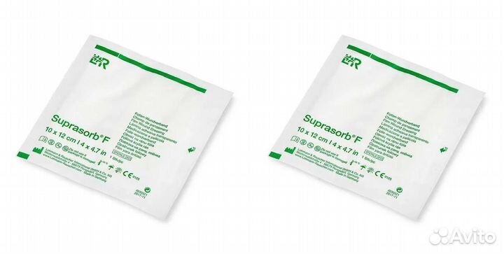 Пластырь плёнка Suprasorb f 10 x 12 cm