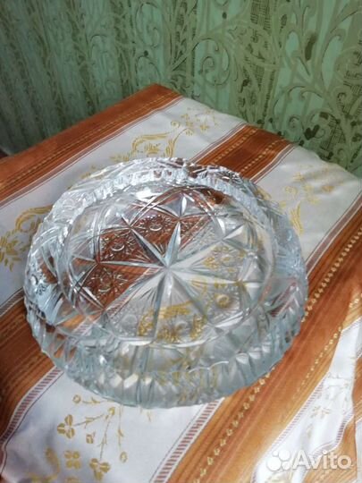 Пепельница хрустальная СССР