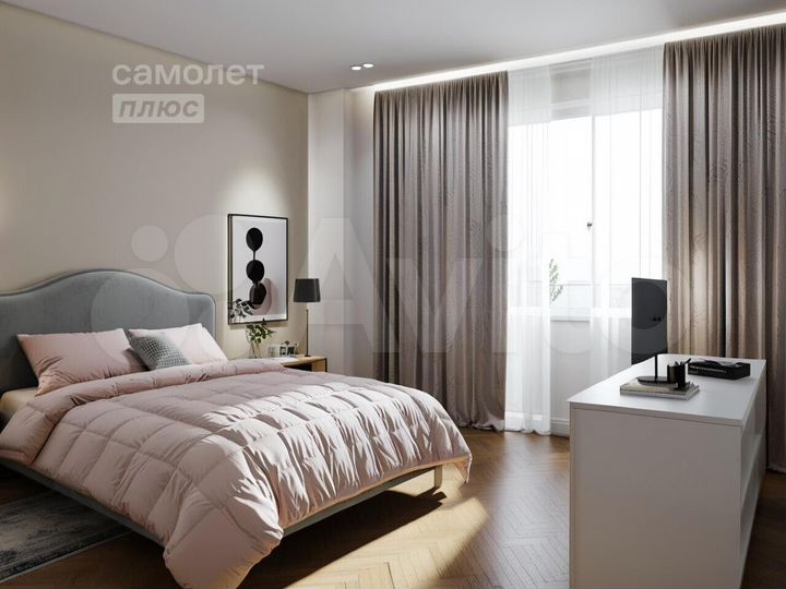 4-к. квартира, 126,5 м², 3/10 эт.