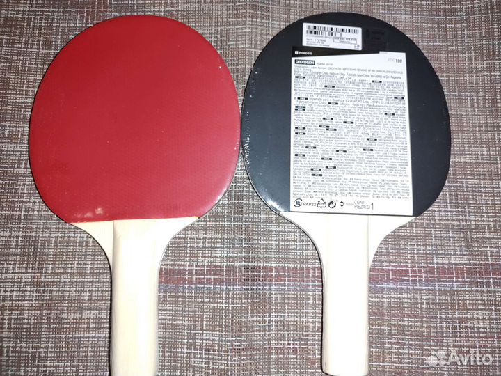 Ракетки для настольного тенниса Decathlon 2 шт