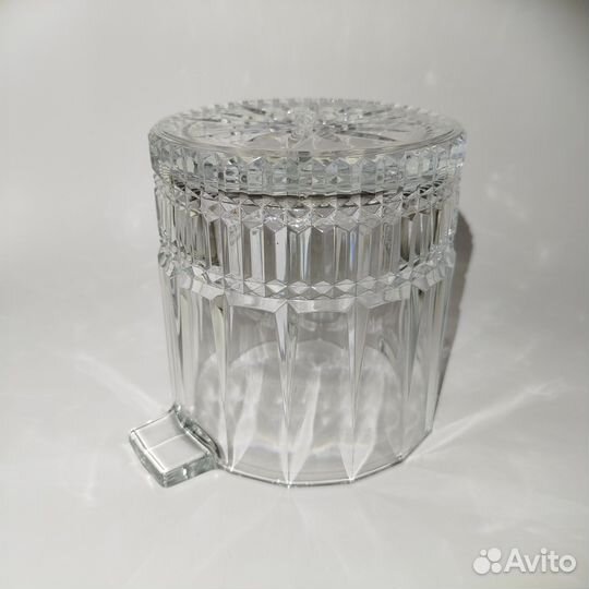 Ведро для льда с рельефным декором в стиле ар-деко