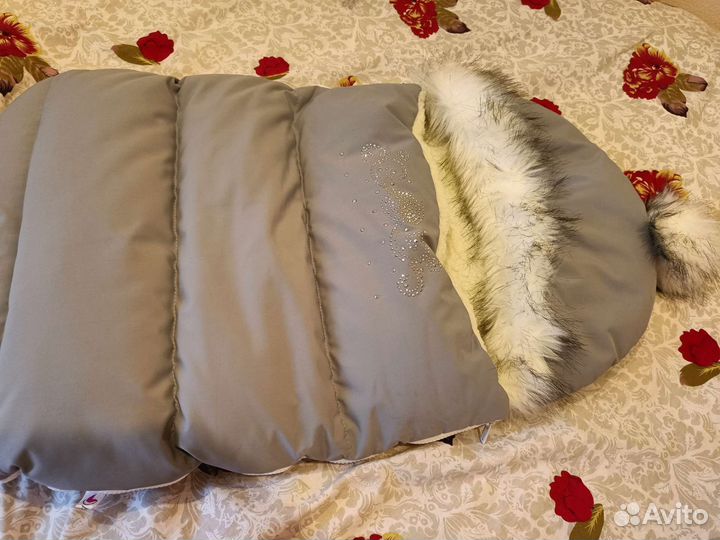 Конверт зимний на овчине