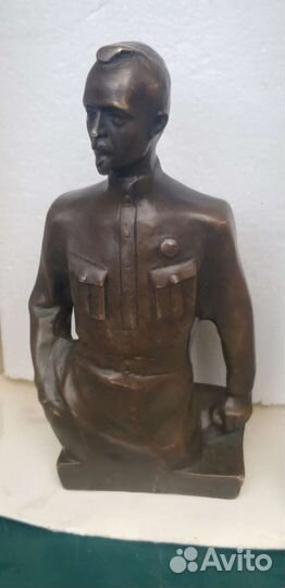 Бюст дзержинского бронза 73 г