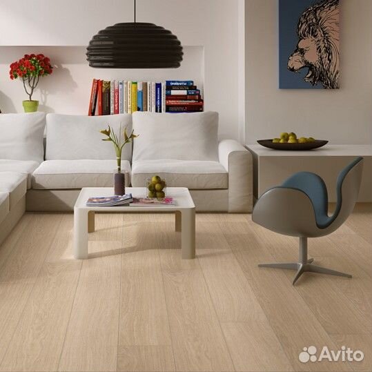 Ламинат Quick-Step Доска Белого дуба Лак IM3105