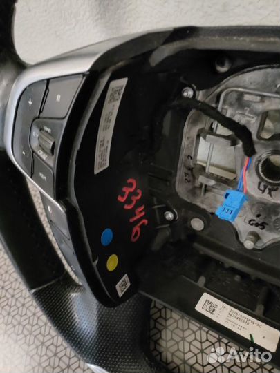 Руль кожаный Citroen C4 B7 EP6 EP6C 5FS 1.6 2011