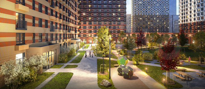 Квартира-студия, 20,1 м², 32/33 эт.