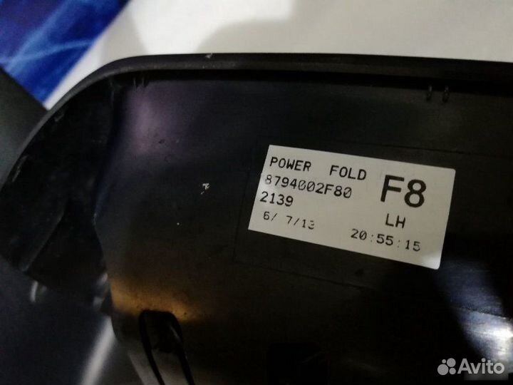 Зеркало левое Corolla 180