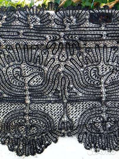 Вологодское кружево: палантин винтаж