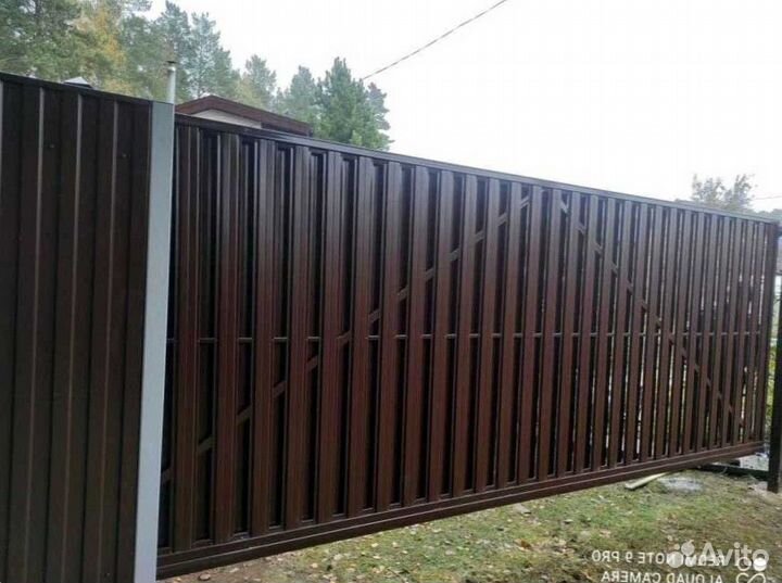 Забор жалюзи