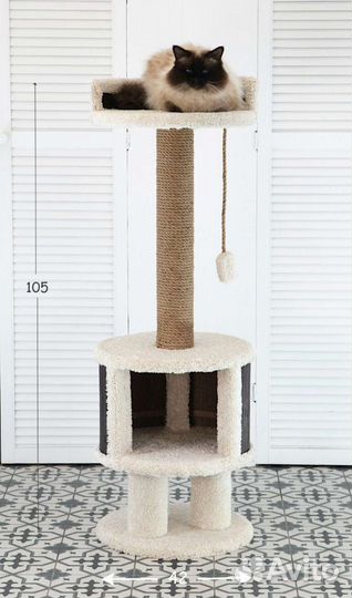 Когтеточка домик для кошки