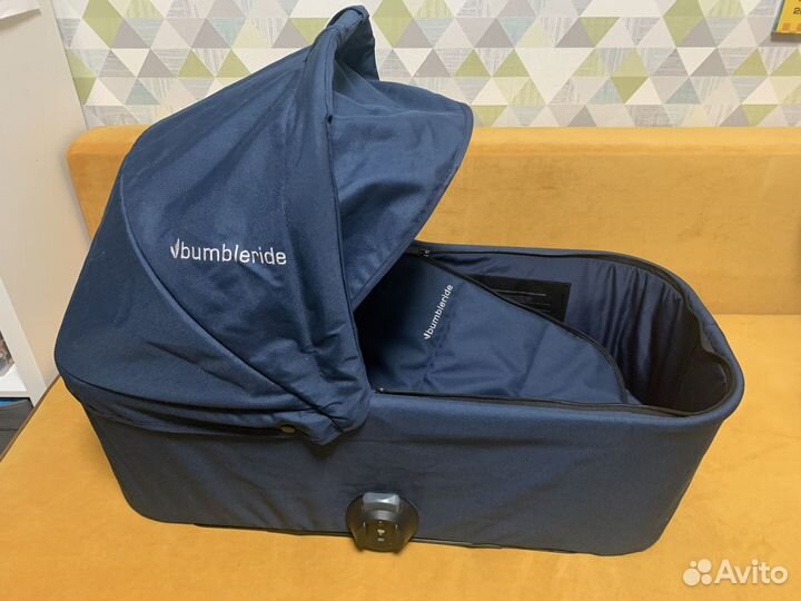 Люлька bumbleride indie, адаптеры, cybex Aton