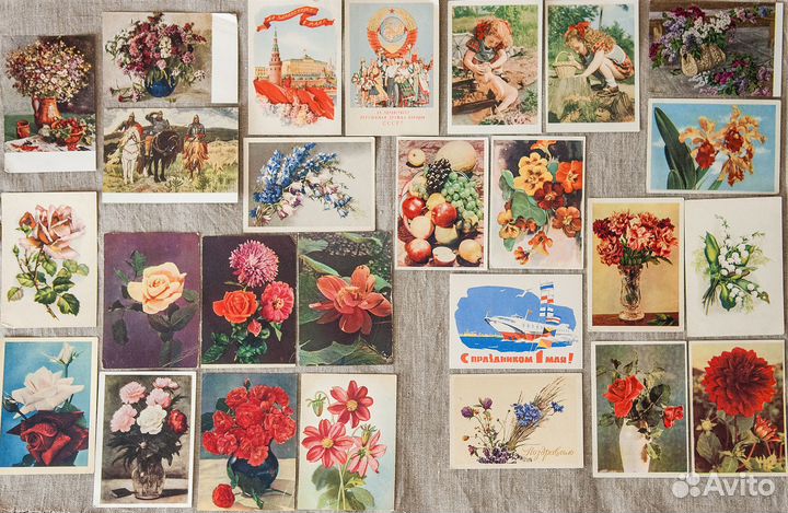 Открытки СССР 1953-1963 годов