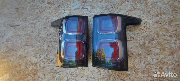 Задние фонари range rover vogue L405 в стиле рест