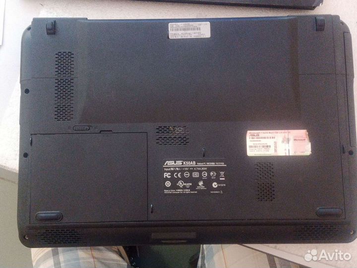 Корпус ноутбука Asus k50ab