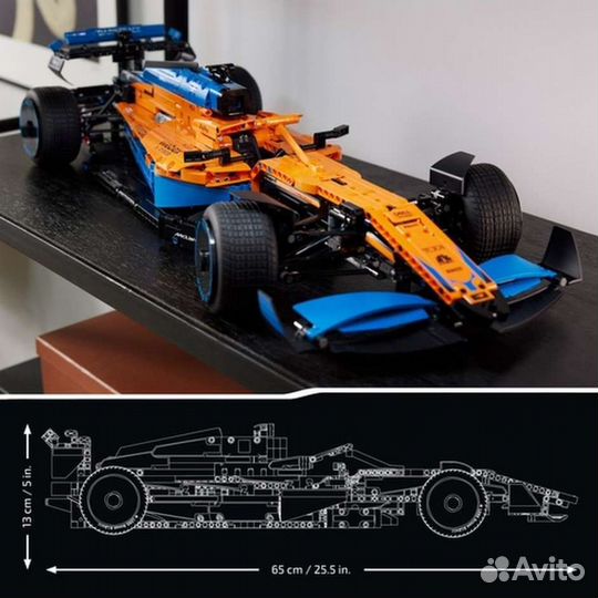 Lego Technic 42141 McLaren Formula 1 2022 аналог