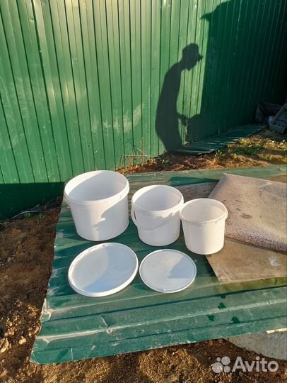 Ведра пластиковые