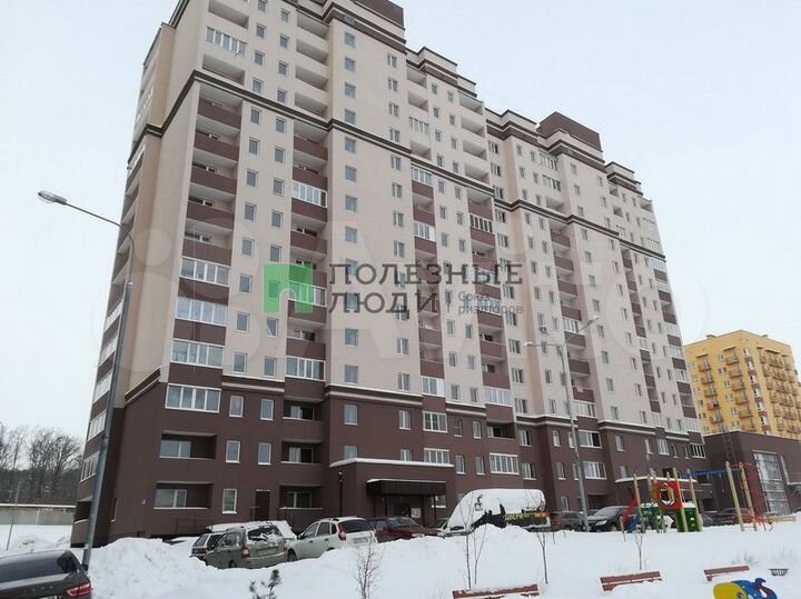 1-к. квартира, 29,1 м², 13/16 эт.