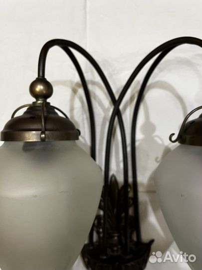 Бра «Флора», бронза