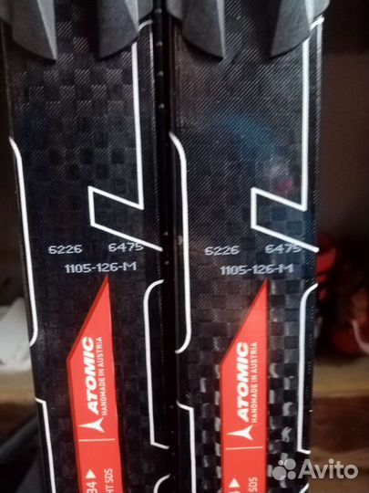 Беговые лыжи atomic redster carbon classic zero