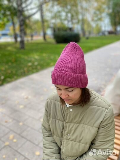 Шапка женская вязаная