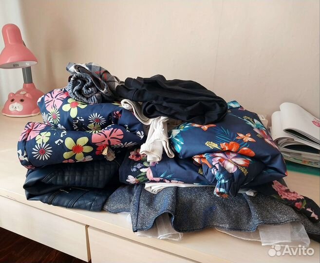 Одежда на девочку пакетом 128-134