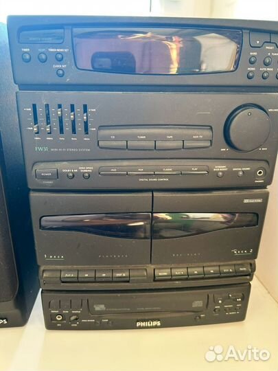 Музыкальный центр philips fw 31/34