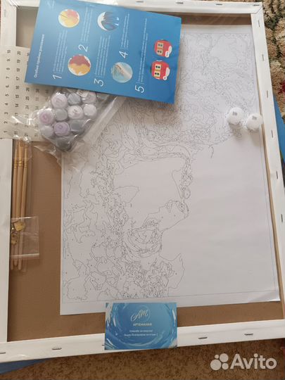 Картины по номерам новые