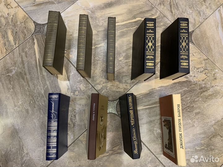 Книги - Пушкин, Лермонтов, Дюма, Скотт, Байрон