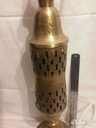 Светильник латунный,Индия