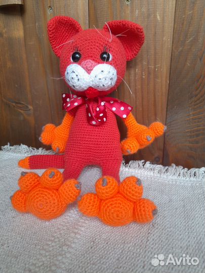Вязаные игрушки ручной работы