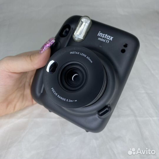 Instax Mini 11 Charcoal Gray