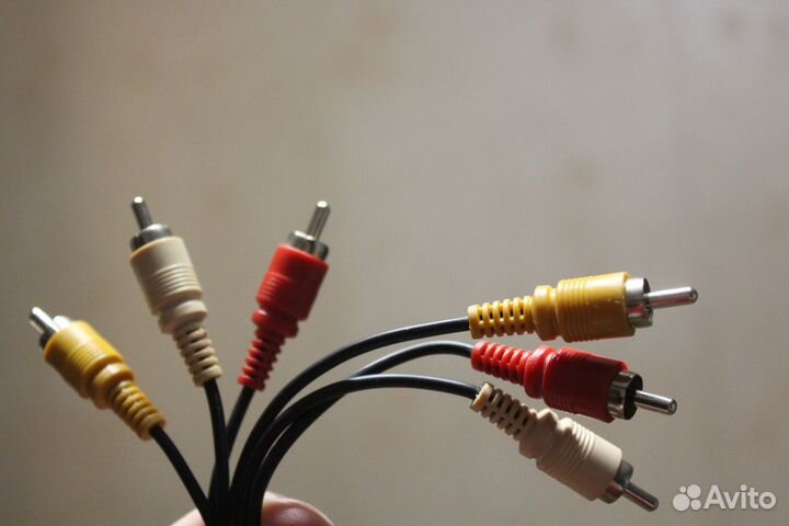 Кабели тюльпаны AV (1м.,1,2.м,1,5м.)