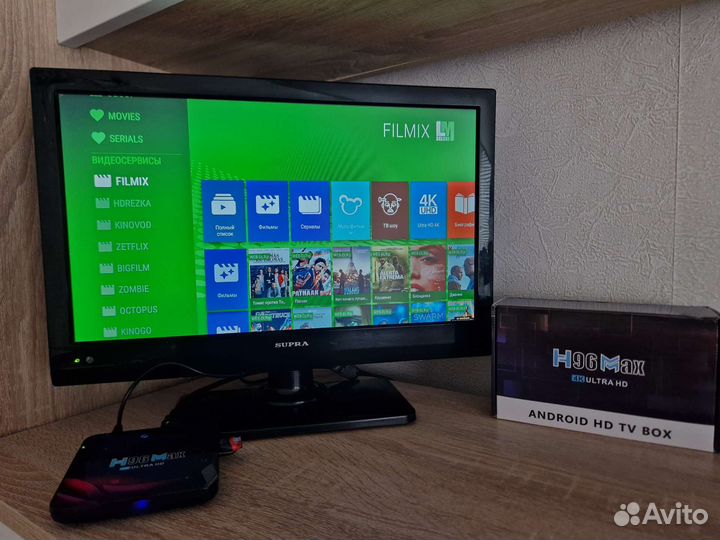 Тв бокс андроид H96 Max Ultra