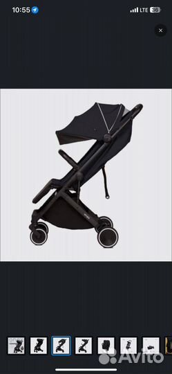 Прогулочная коляска бу anex air-x black