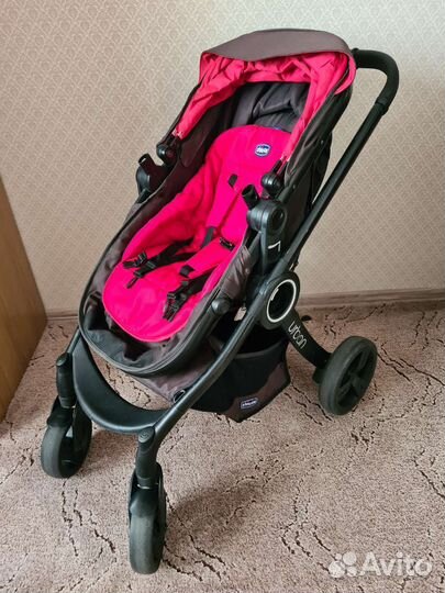 Коляска 2 в 1 chicco urban plus