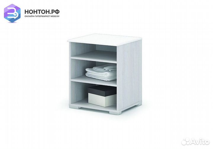 Тумба прикроватная Медина анкор / дуб белый