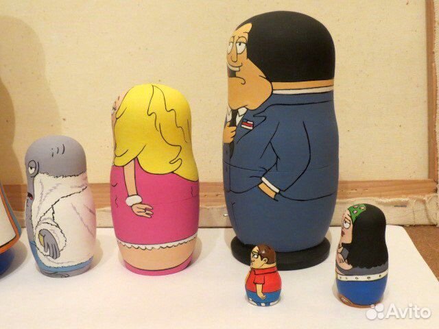 Матрешка American Dad Американский папаша мультик